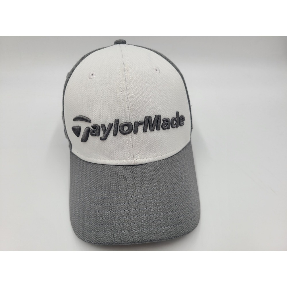 TaylorMade Golf M1 TP5 Adjustable‎ Hat Cap Tennis Baseball Men Women White Gray